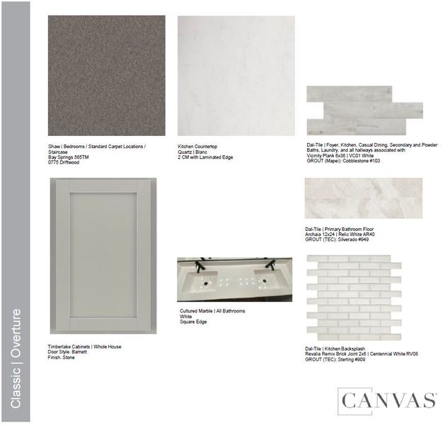 Sample of building materials used in homes in Stonehaven, Glendale (Image 22).