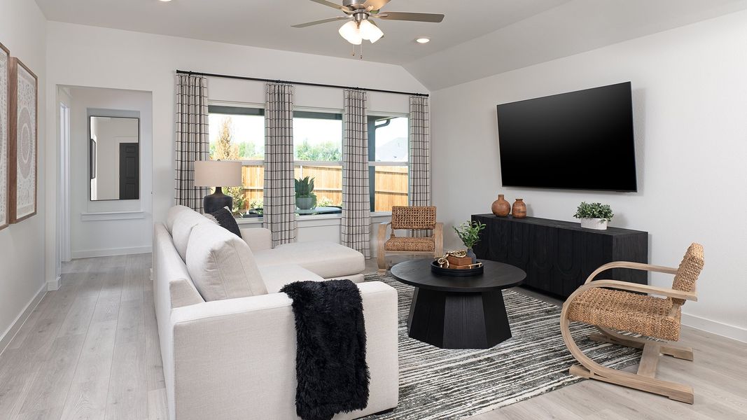 Representative furnished interior of a home built from the Paramount by DRB Homes in Morningside, Josephine (Image 6). Representative furnished interior of a home built from the Paramount by DRB Homes in Morningside, Josephine (Image 6).