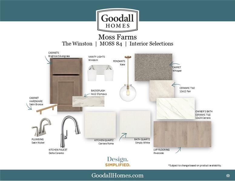 Sample of building materials used in homes in Moss Farm, White House (Image 40).