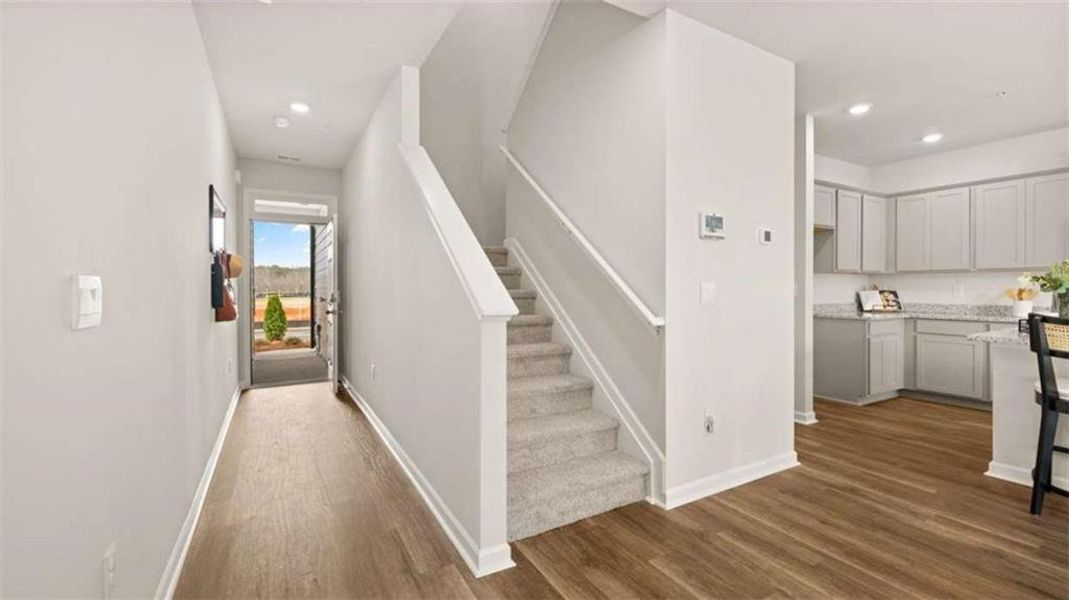 Spacious, unfurnished interior of a new home in Echo Glen, Stockbridge (Image 57). Spacious, unfurnished interior of a new home in Echo Glen, Stockbridge (Image 57).