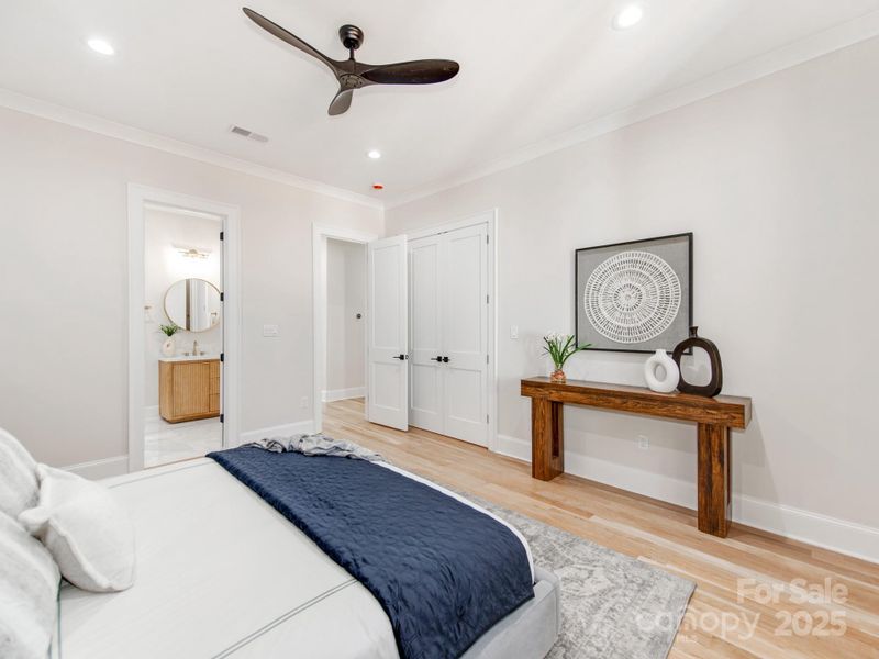 Furnished interior view inside a new home in , Charlotte (Image 17).