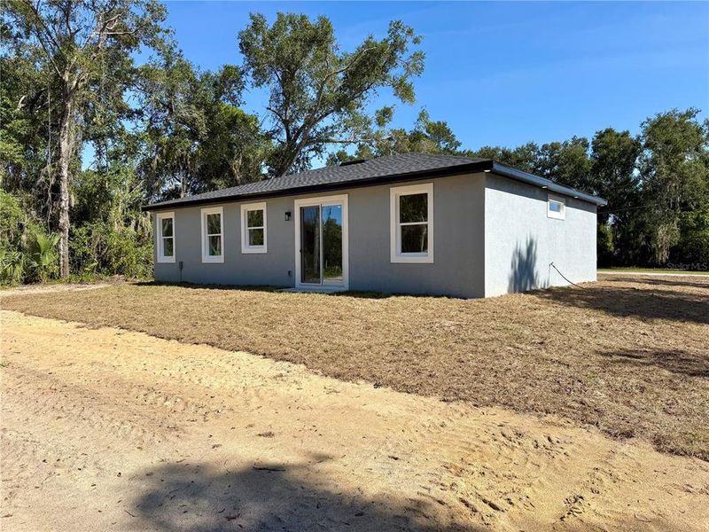 Exterior details and patio area of a home in , Summerfield (Image 4). Exterior details and patio area of a home in , Summerfield (Image 4).