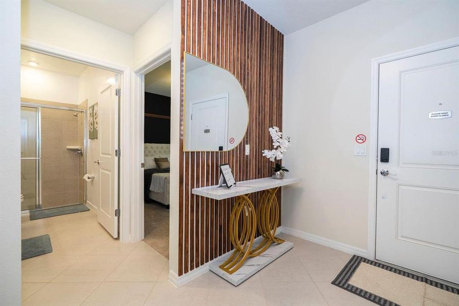 Furnished interior view inside a new home in , Clermont (Image 35).