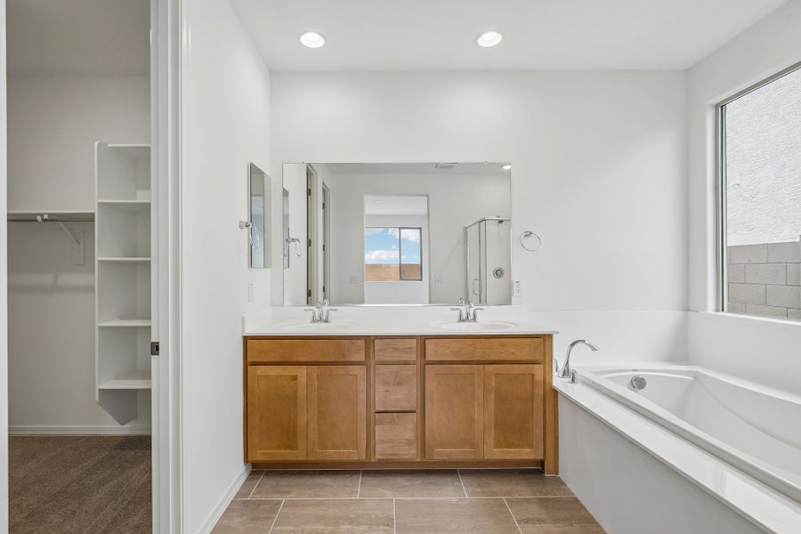 Furnished interior view inside a new home in Rancho Mercado, Surprise (Image 17).