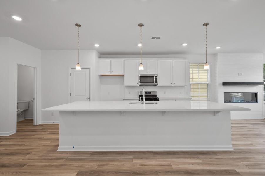 Furnished interior view inside a new home in , Charleston (Image 10).