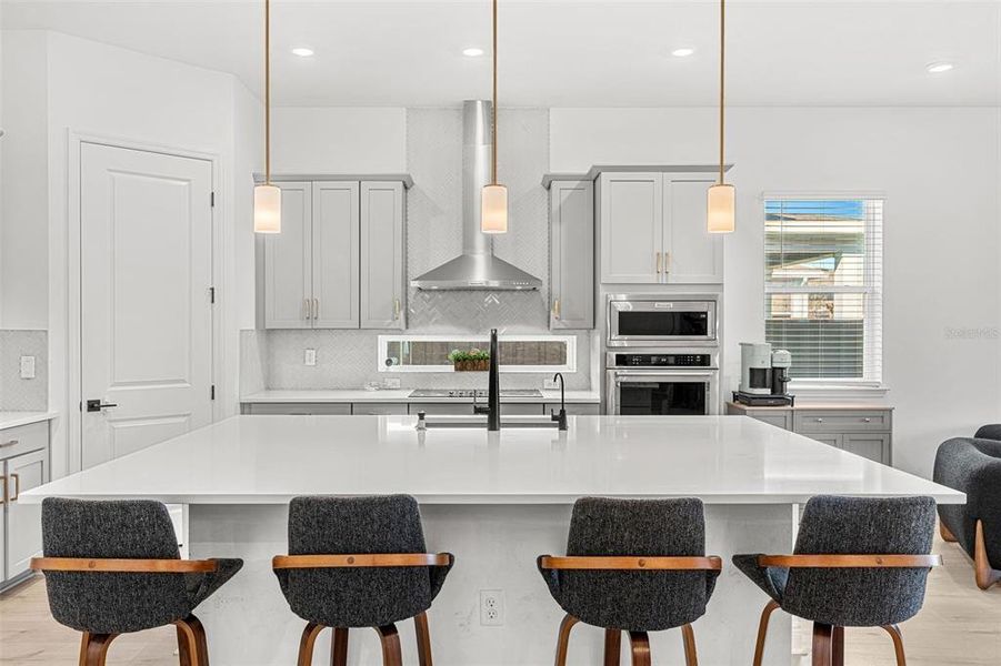 Furnished interior view inside a new home in Weslyn Park at Sunbridge, St. Cloud (Image 8).