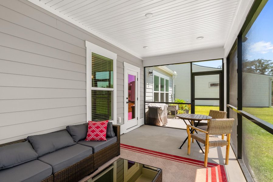 Exterior details and patio area of a home in Sea Island Preserve, Johns Island (Image 3). Exterior details and patio area of a home in Sea Island Preserve, Johns Island (Image 3).