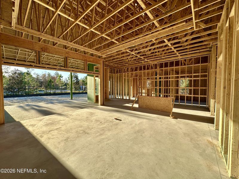 In-progress construction of a new home in , St. Augustine, FL (Image 12).