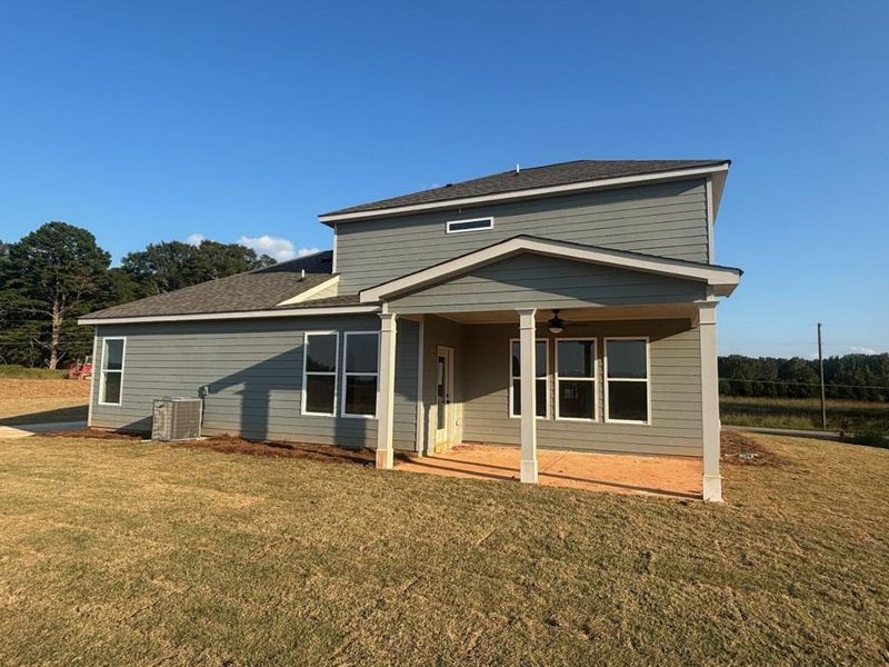 Exterior details and patio area of a home in Magnolia Ridge, Monroe (Image 33).