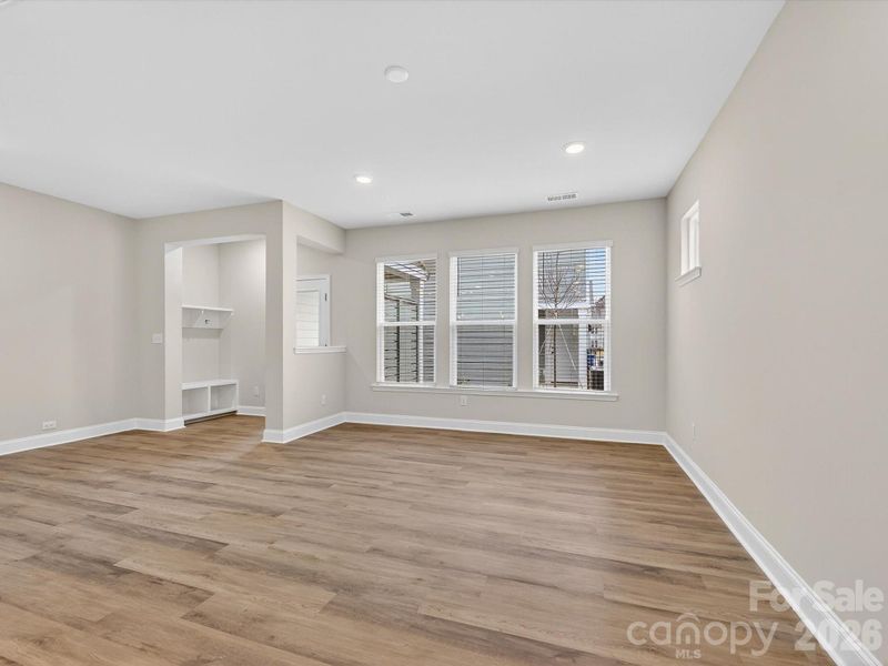 Spacious, unfurnished interior of a new home in North Creek Village, Huntersville (Image 30).
