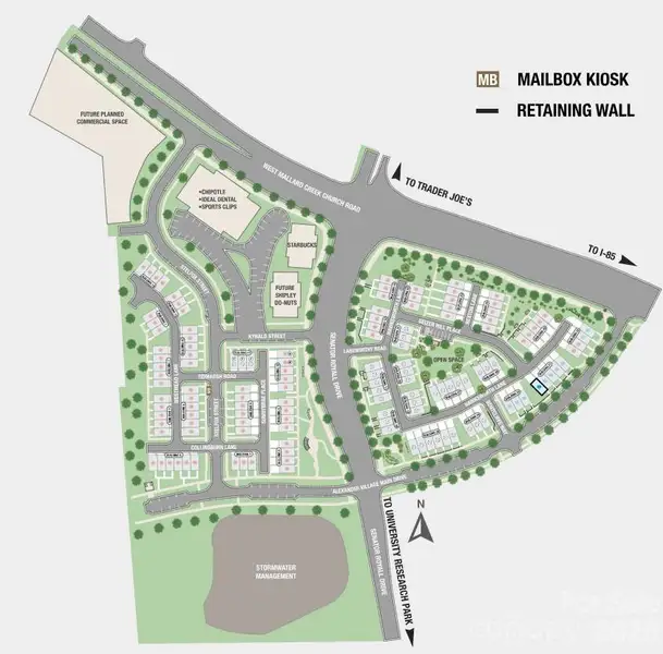 1836 Alexander Village Main Drive Site Map 1836 Alexander Village Main Drive Site Map