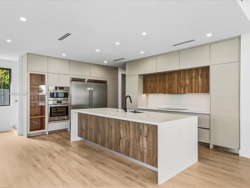 Furnished interior view inside a new home in , Miami (Image 14).