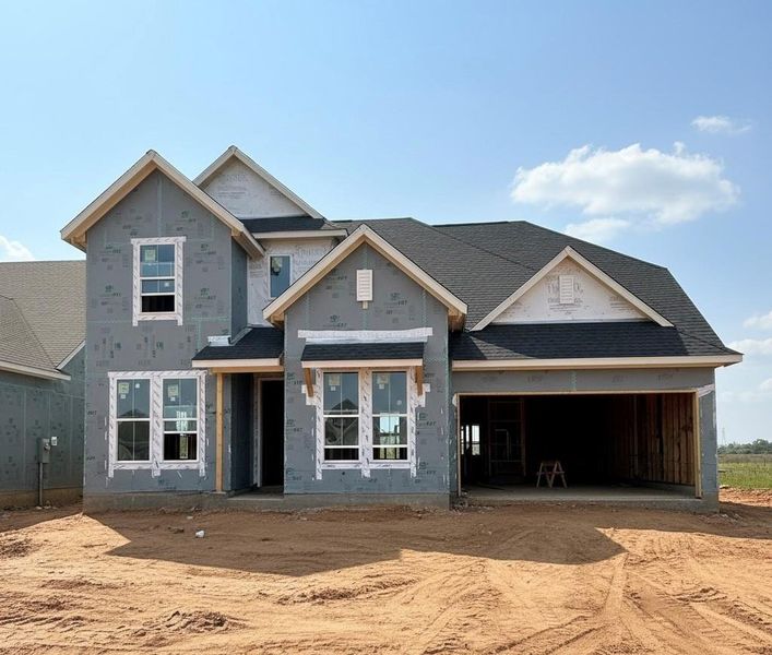 In-progress construction of a new home in Jubilee, Hockley, TX (Image 4).