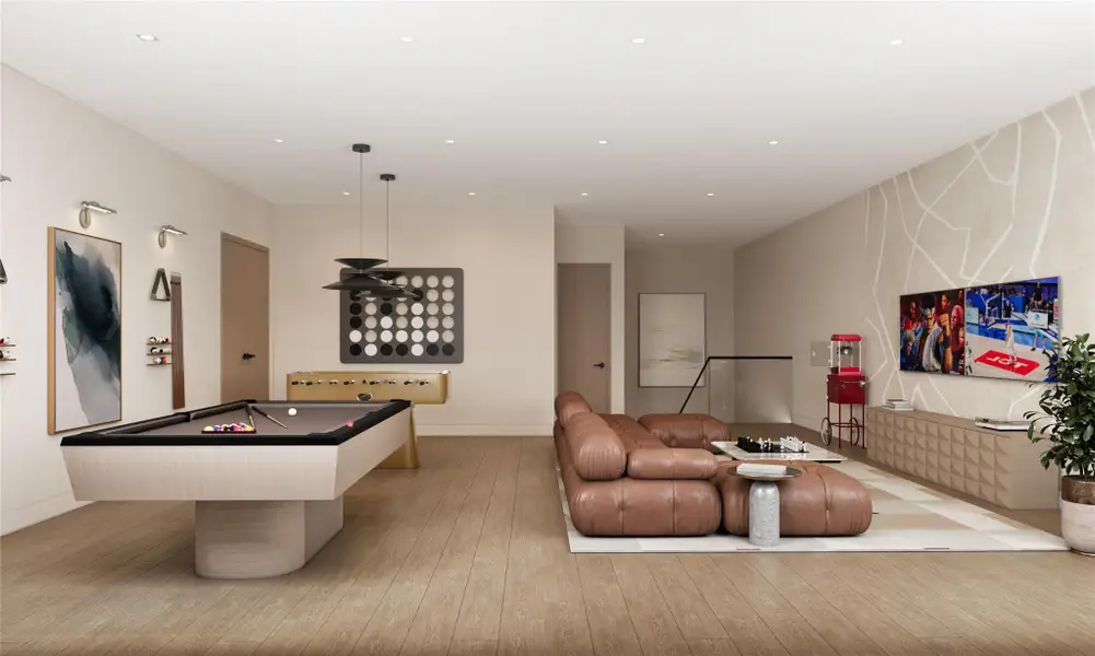 Furnished interior view inside a new home in , Plantation (Image 8).