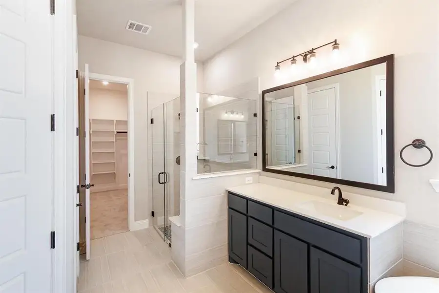 Furnished interior view inside a new home in , Prosper (Image 3).