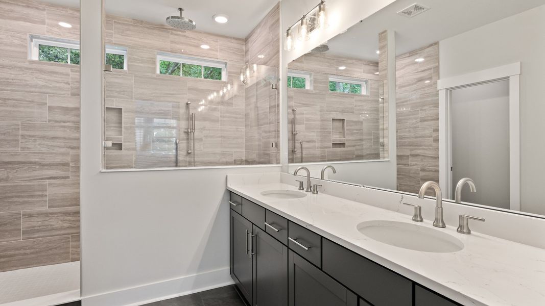 Representative furnished interior of a home built from the Lighthouse II by DRB Homes in Ballam Oaks, Mount Pleasant (Image 4).
