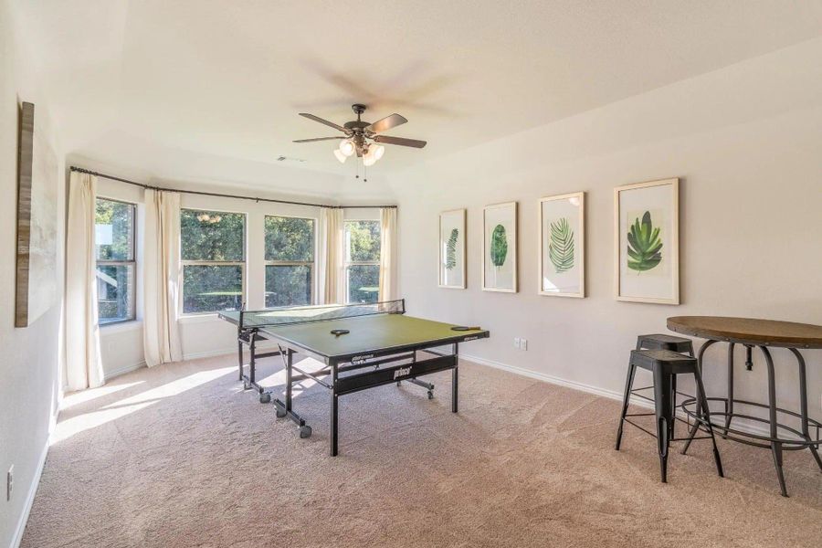 Representative furnished interior of a home built from the Concept 2379 by Landsea Homes in Belle Meadows, Cleburne (Image 7). Representative furnished interior of a home built from the Concept 2379 by Landsea Homes in Belle Meadows, Cleburne (Image 7).