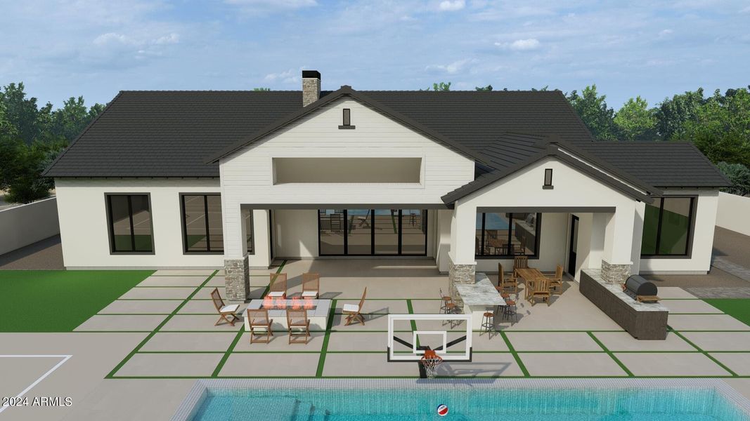 Backyard Rendering