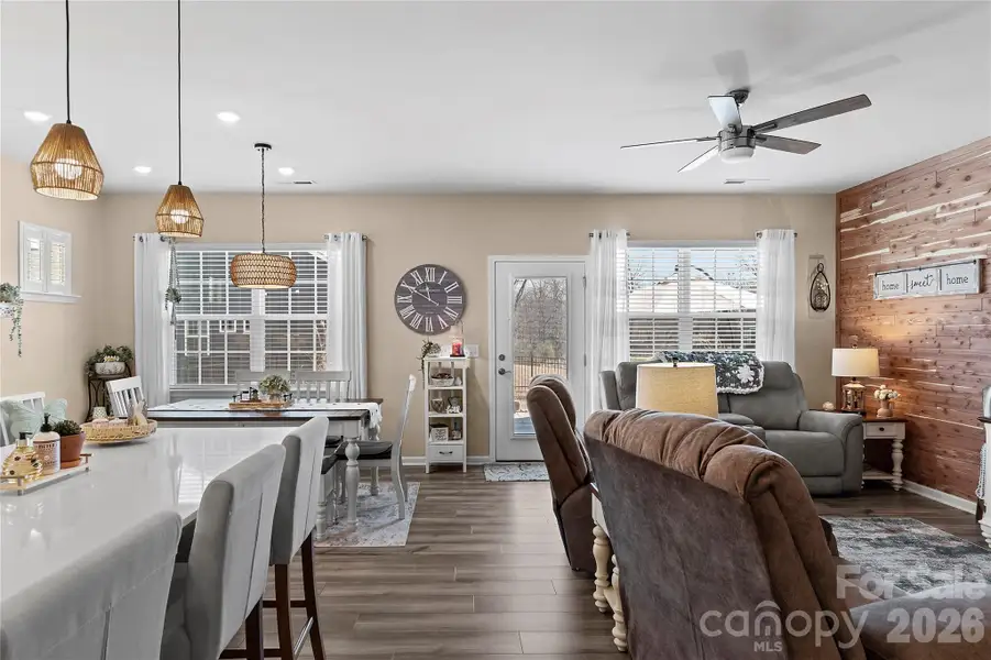 Furnished interior view inside a new home in Bell Farm, Statesville (Image 6).