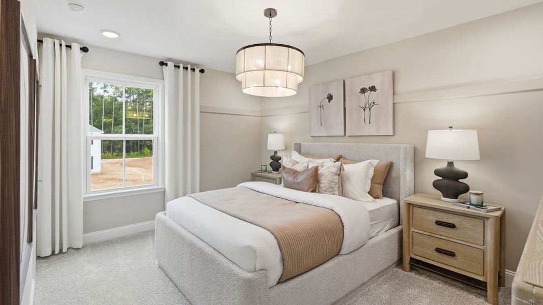 Representative furnished interior of a home built from the Braddock by Pulte Homes in Oakleaf Chase, Blythewood (Image 36).