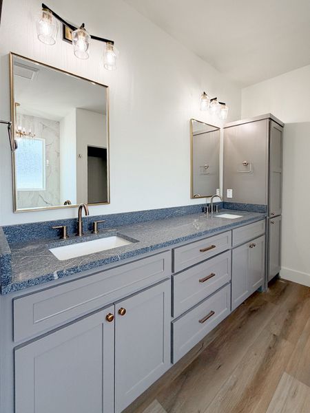 Furnished interior view inside a new home in Escalera Ranch 1833, Victoria (Image 8).