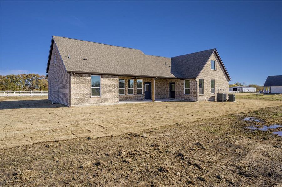Front exterior of a new home in , Brashear, TX, highlighting curb appeal (Image 25).