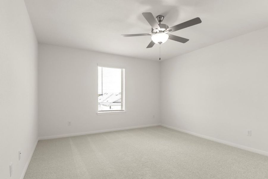 Spacious, unfurnished interior of a new home in Blanco Vista, San Marcos (Image 18).