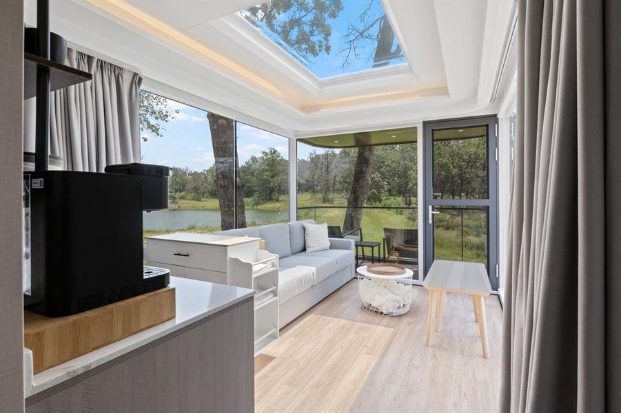 Furnished interior view inside a new home in , Mount Pleasant (Image 7).