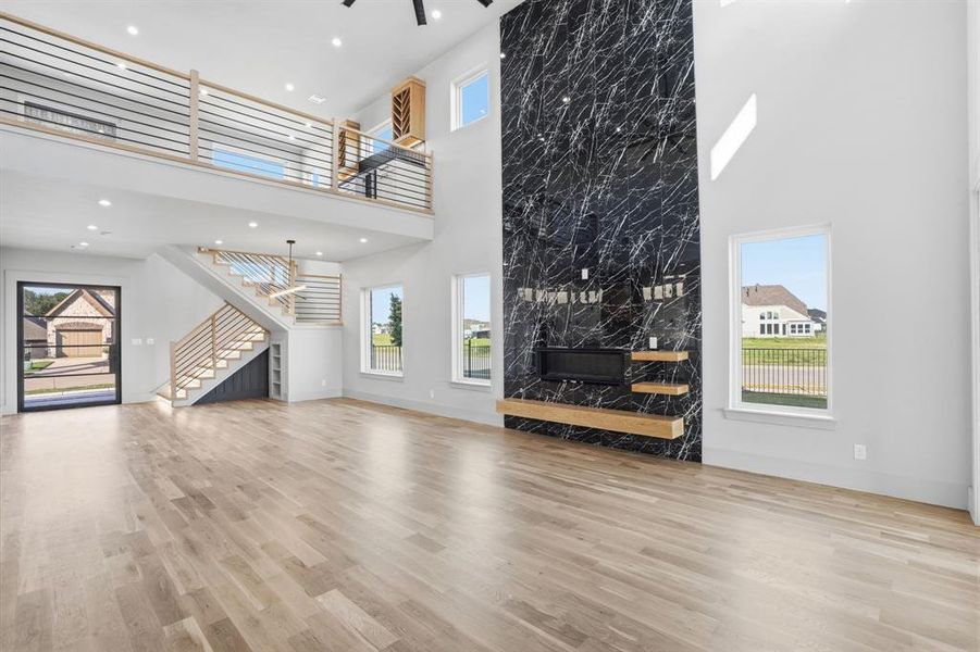 Spacious, unfurnished interior of a new home in , Heath (Image 25). Spacious, unfurnished interior of a new home in , Heath (Image 25).