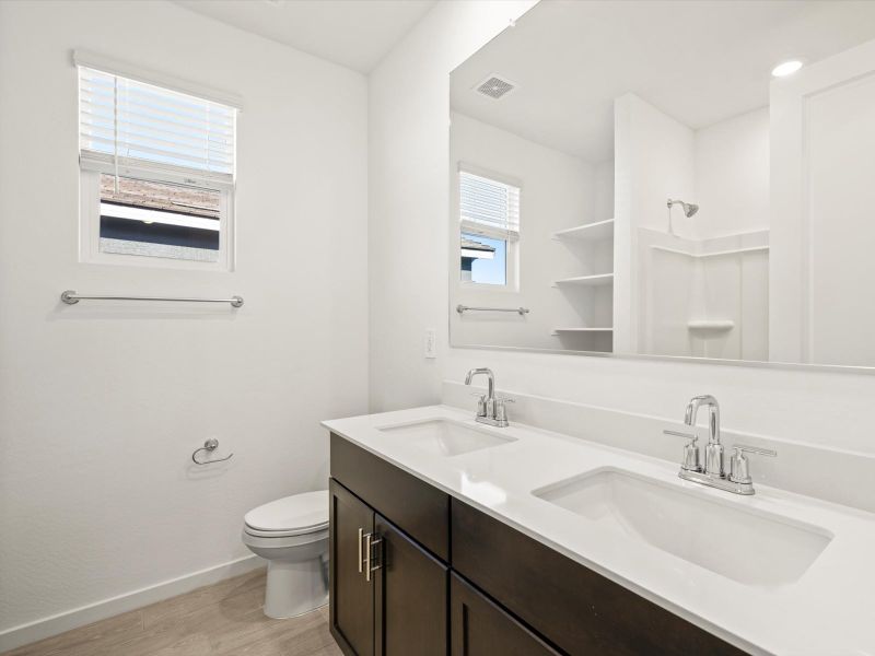Furnished interior view inside a new home in Allure Vista Reserve Series, Buckeye (Image 7).