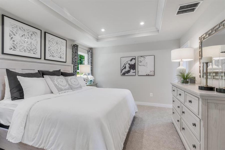 Representative furnished interior of a home built from the Overture by Ryan Homes in Moore Farm Townhomes, Indian Trail (Image 42).