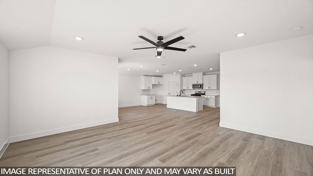 Spacious, unfurnished interior of a new home in Chapel Lakes, Montgomery (Image 10).
