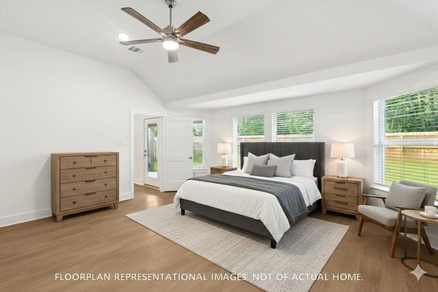 Furnished interior view inside a new home in Magnolia Ridge, Magnolia (Image 5).