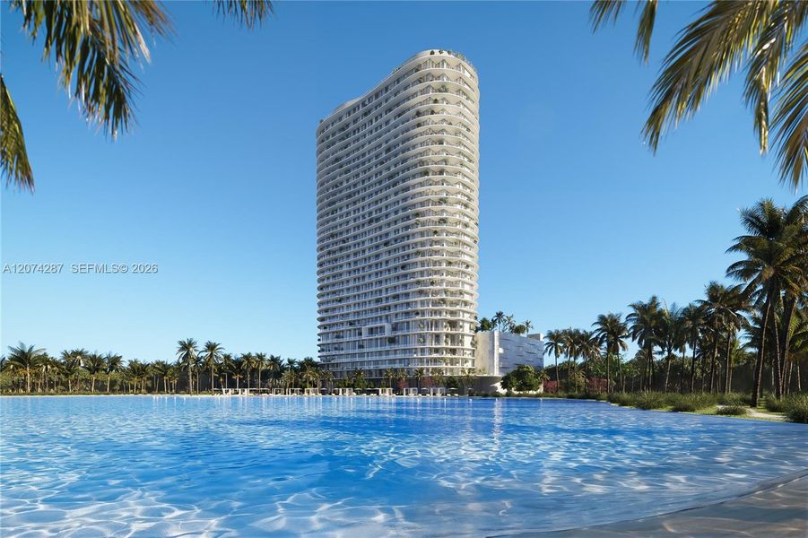 Condo located in North Miami, FL showcasing its design and architecture (Image 3).