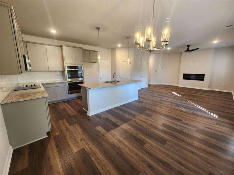 Spacious, unfurnished interior of a new home in The Woodlands Preserve, Jackson (Image 31).