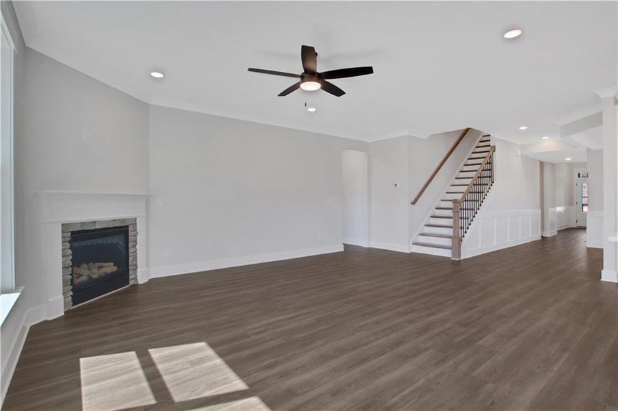 Spacious, unfurnished interior of a new home in Marble Tree, Ball Ground (Image 35). Spacious, unfurnished interior of a new home in Marble Tree, Ball Ground (Image 35).