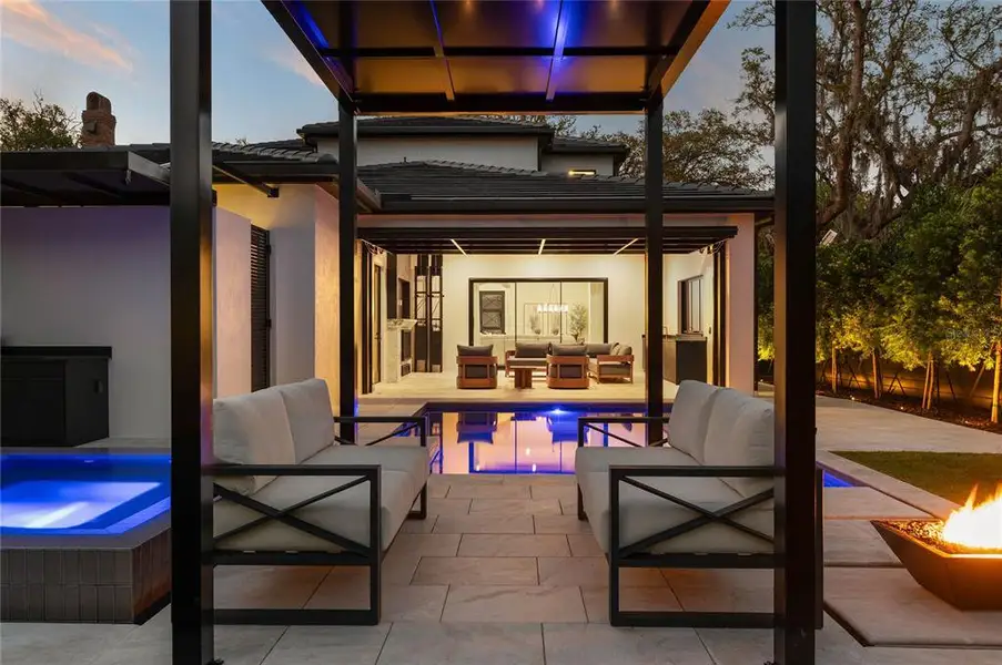 Exterior details and patio area of a home in , Winter Park (Image 28).