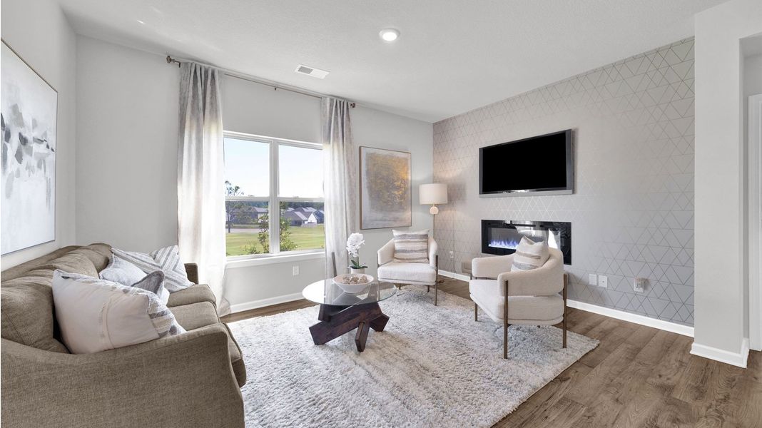 Furnished interior view inside a new home in Huntington Estates, Millington (Image 15).