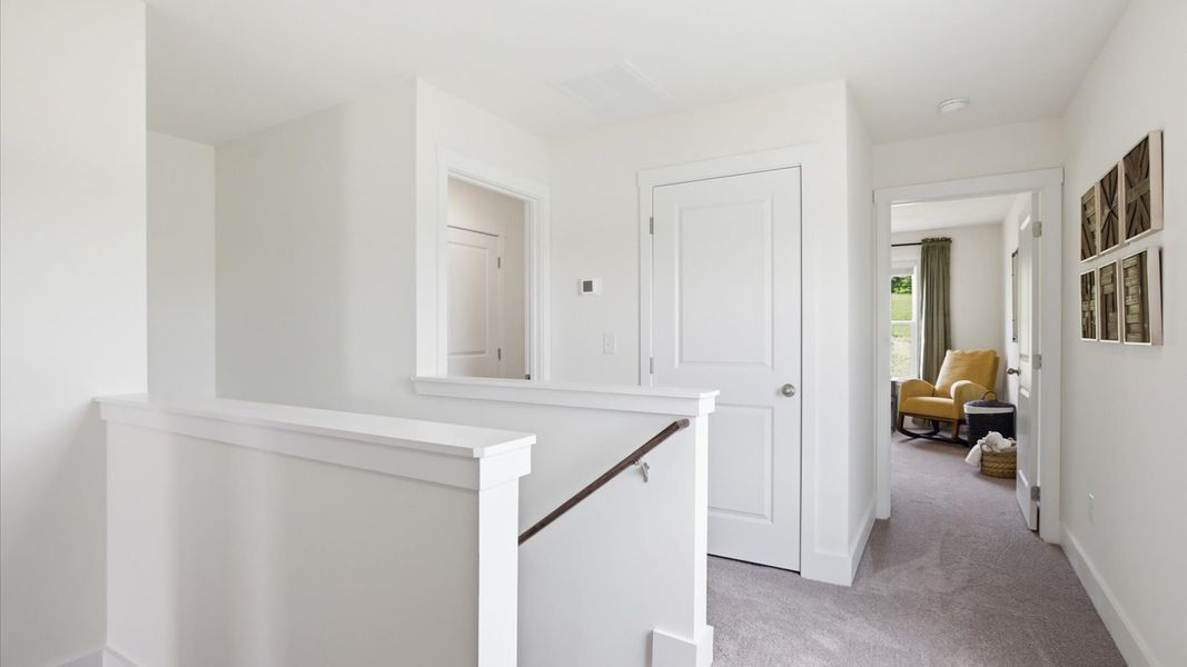 Furnished interior view inside a new home in Macon Townhomes, Seymour (Image 14).