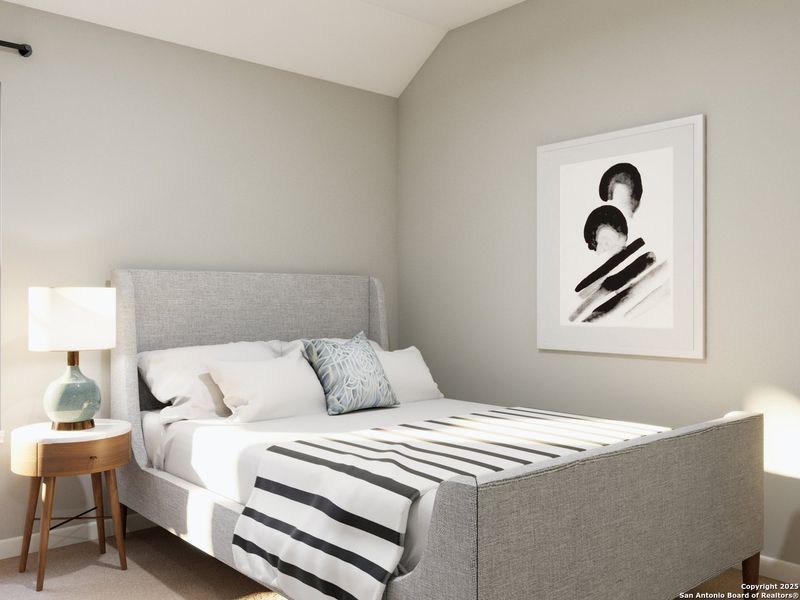 Furnished interior view inside a new home in Swenson Heights, Seguin (Image 3).