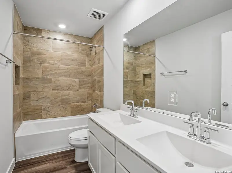 Furnished interior view inside a new home in , San Antonio (Image 9).