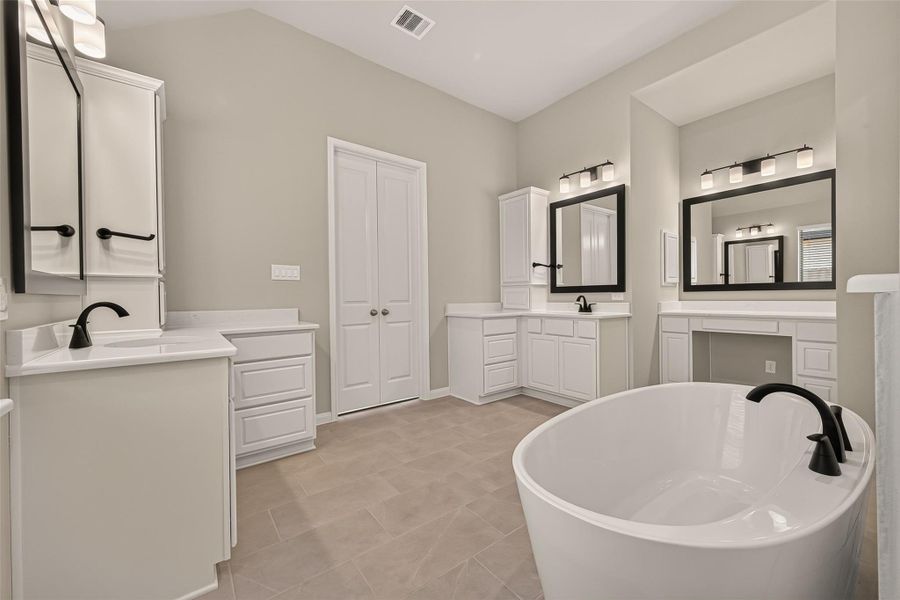 Furnished interior view inside a new home in , Richmond (Image 12).