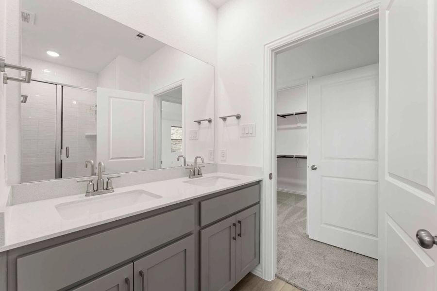 Primary Bathroom featuring the Milan Collection