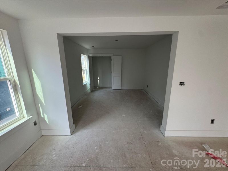 Construction progress on Homesite 406