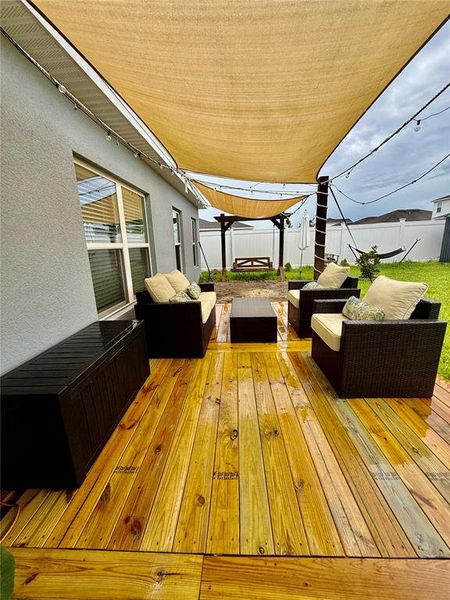 Exterior details and patio area of a home in , Haines City (Image 25). Exterior details and patio area of a home in , Haines City (Image 25).