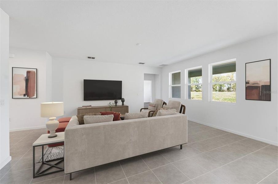 Furnished interior view inside a new home in Meadowlark Landing, Apopka (Image 15).