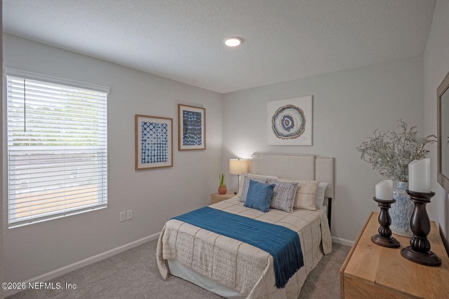 Furnished interior view inside a new home in , Jacksonville (Image 13).