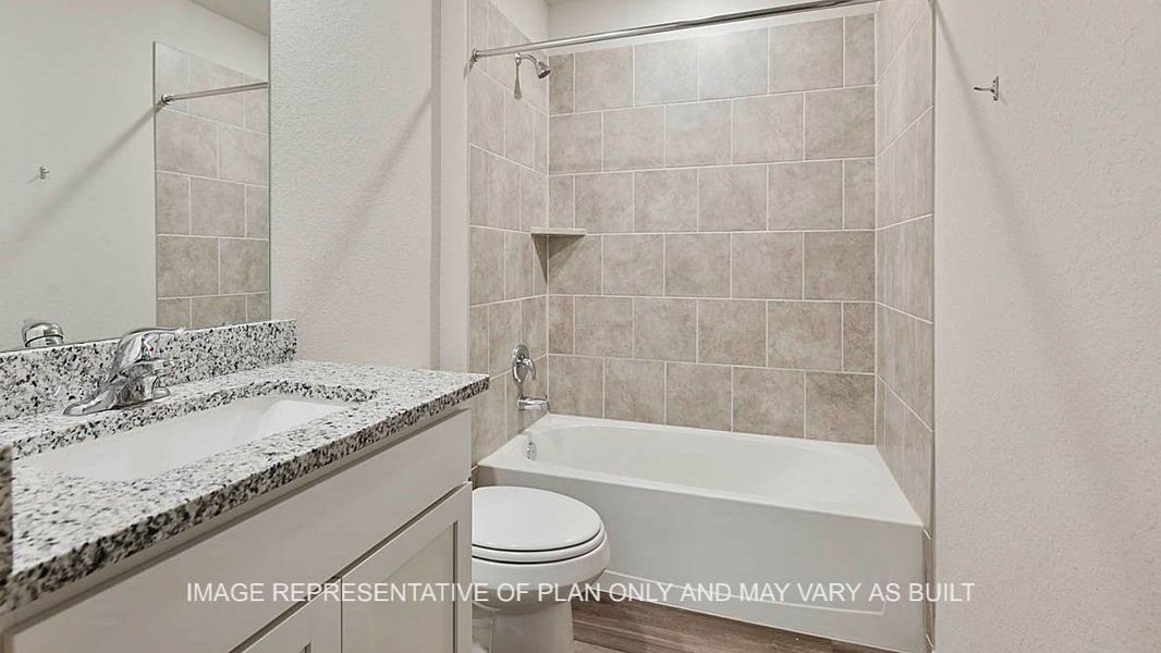 Furnished interior view inside a new home in Liberty Village, Brenham (Image 7).