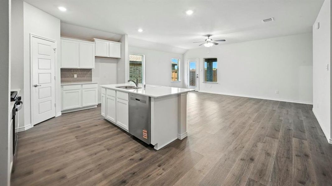 Furnished interior view inside a new home in Lilybrooke at Legacy Hills, Celina (Image 13). Furnished interior view inside a new home in Lilybrooke at Legacy Hills, Celina (Image 13).
