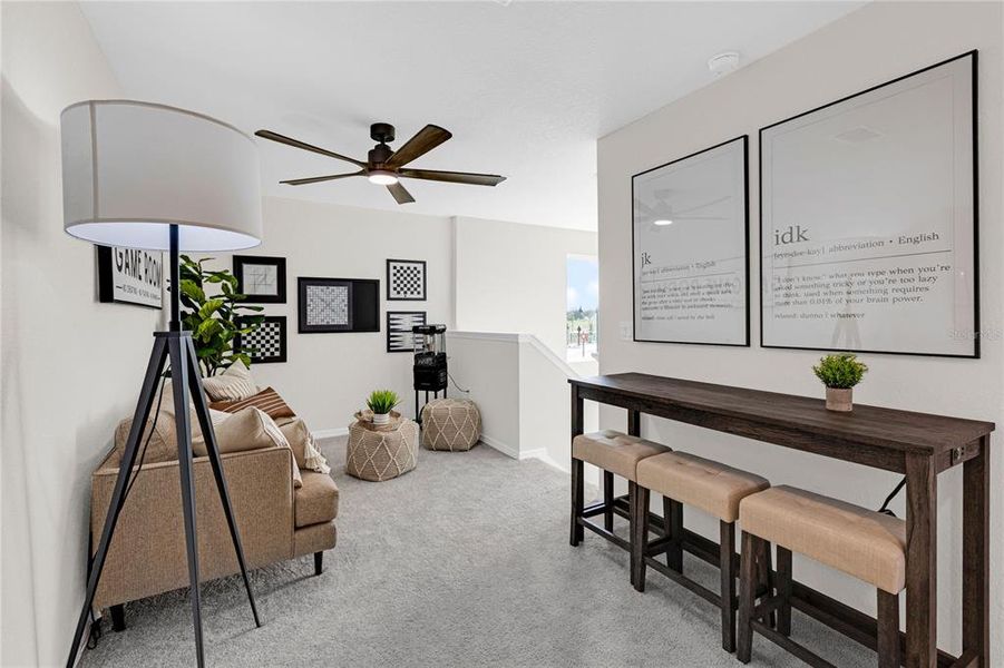 Furnished interior view inside a new home in Lennar at Turnleaf, Punta Gorda (Image 27).